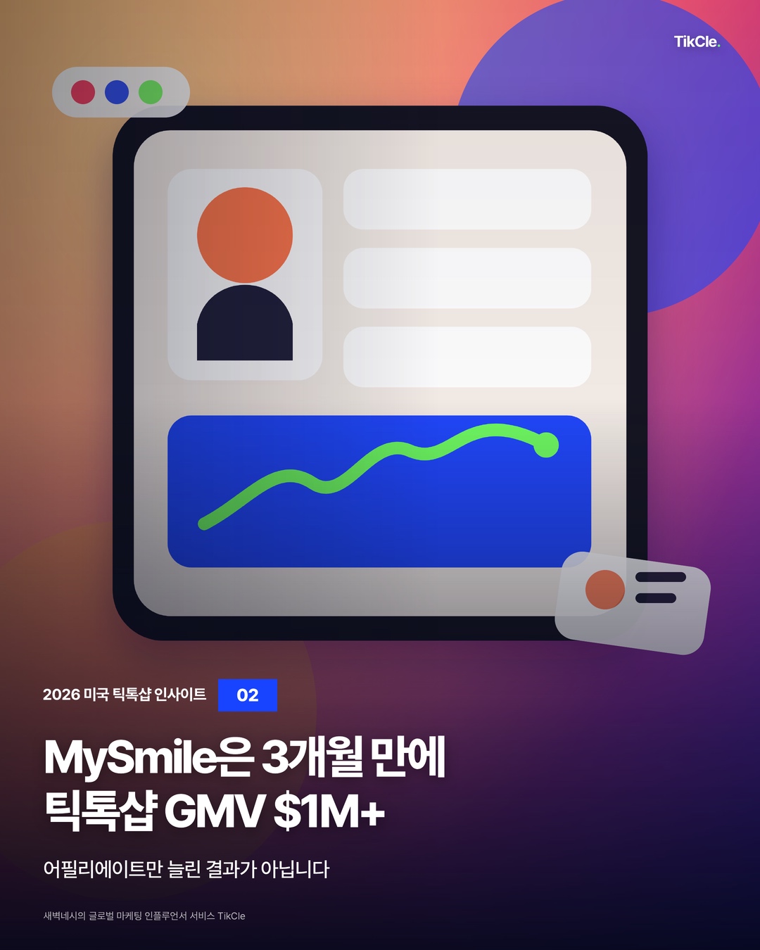 MySmile은 3개월 만에 틱톡샵 GMV 100만 달러 이상을 만들었습니다